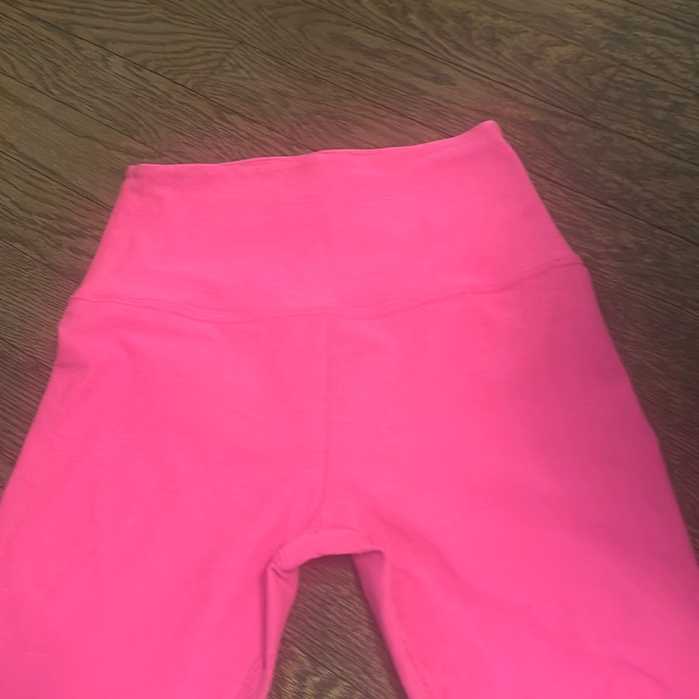 Beyond yoga leggings in hot pink